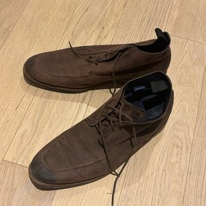 Cole Haan Brown Waterproof Suede Boots